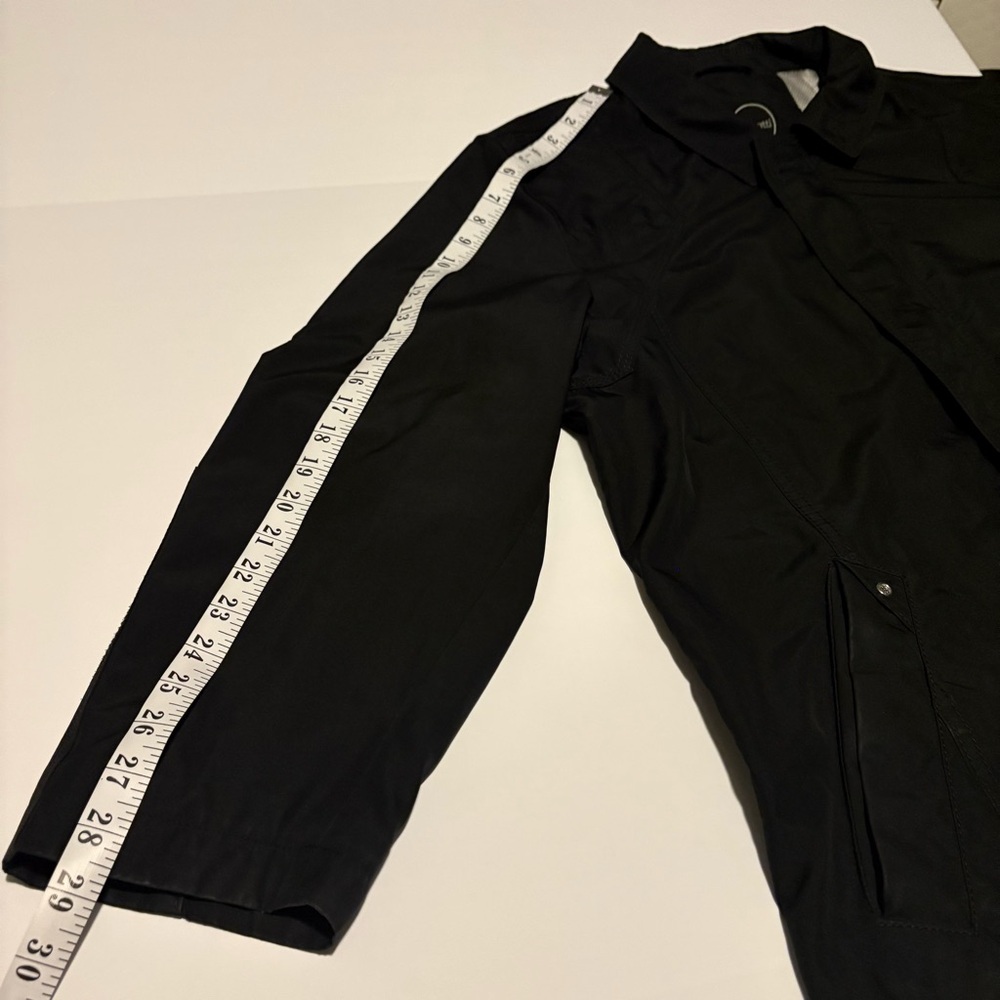 Bugatti Men's Black Single-Breasted Trench Coat, Sz 44R - Picture 13 of 16